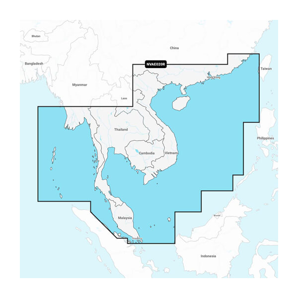 South China & Andaman Seas Navionics Vision Series