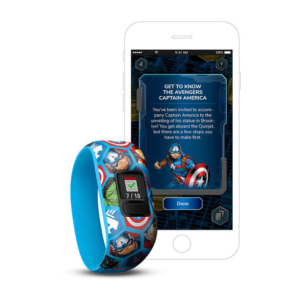 garmin vivofit jr avengers band